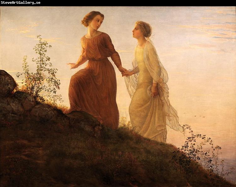 Louis Janmot Poem of the Soul  On the mountain